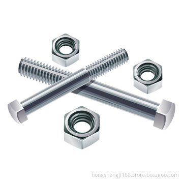 Anodizing and Zinc-Plating for Hexagon Nut and Screw